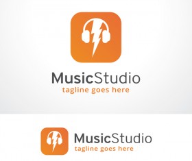 Music Studio logo vector