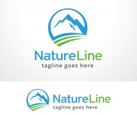 Nature Line vector logo