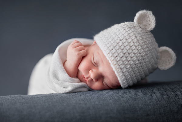 Newborn baby peacefully sleeping HD picture 06