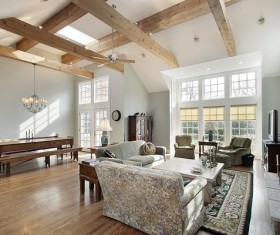 Old-fashioned home Stock Photo