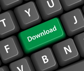 Online shopping with keyboard background vectors 01