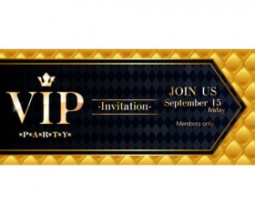 Ornate VIP banner design vectors set 02