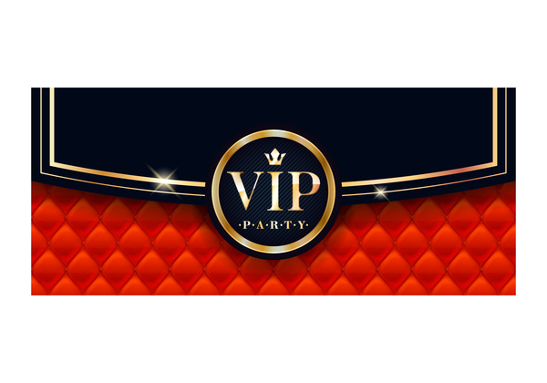 Ornate VIP banner design vectors set 05