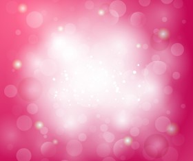 Pink gentle bokeh vector backgrounds 02