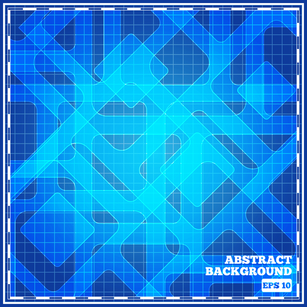 Plaid pattern with blue modern background vector