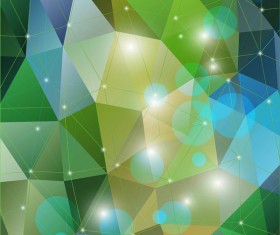 Points Lines and polygon background vector