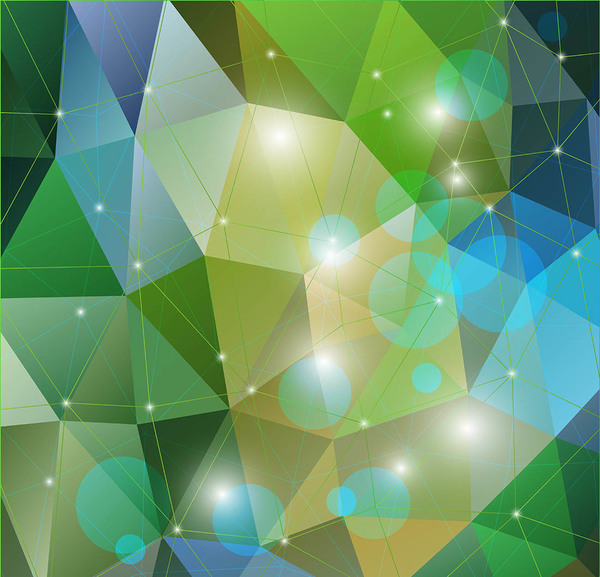 Points Lines and polygon background vector