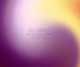 Purple with yellow blurred background vector