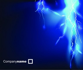 Realistic lightning background design vector 02
