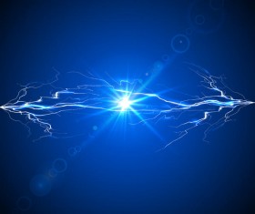 Realistic lightning background design vector 04