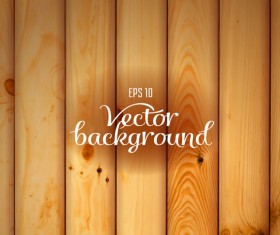 Realistic wooden texture background vectors