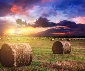 Red sunset HD picture 01