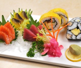 Sashimi Sushi Stock Photo