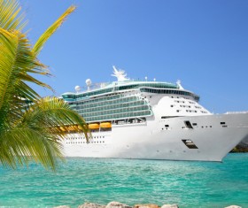 Sightseeing cruise ship Stock Photo 02