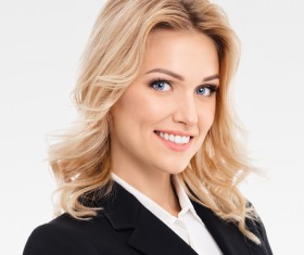 Smiling woman Stock Photo