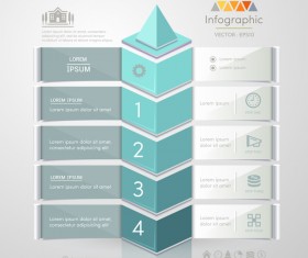 Vector option infographic template material 05