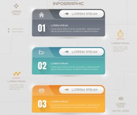 Vector option infographic template material 08