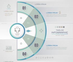 Vector option infographic template material 11