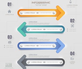 Vector option infographic template material 14