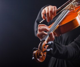 Violinist Stock Photo