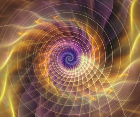 Virtual spiral texture Stock Photo 02