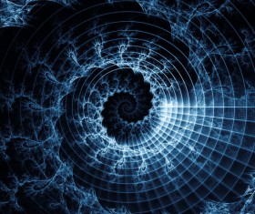 Virtual spiral texture Stock Photo 07