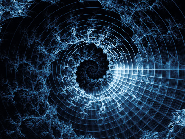Virtual spiral texture Stock Photo 07