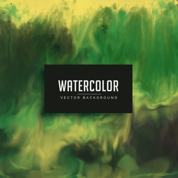 Watercolor art background vector material 05