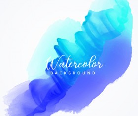 Watercolor with stains vector background 03
