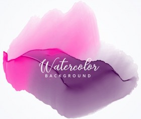 Watercolor with stains vector background 04