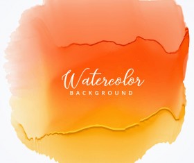 Watercolor with stains vector background 05