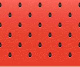 Ripe watermelon seamless pattern vector 02