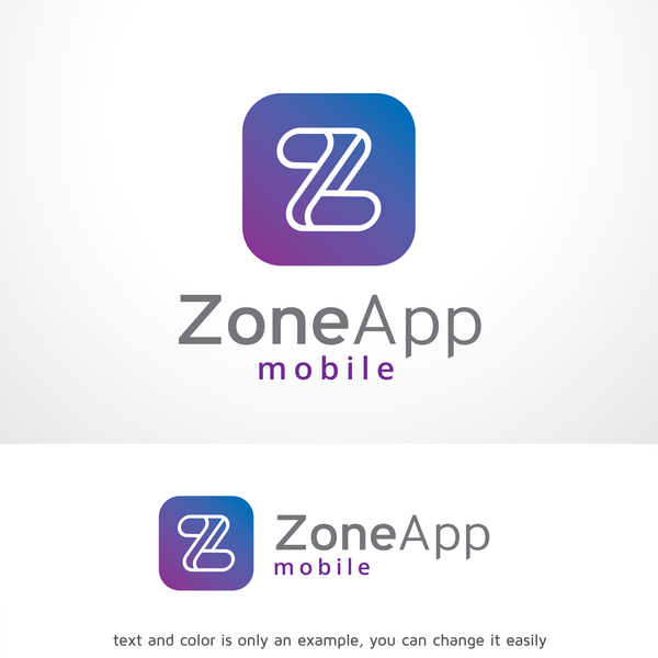 Zone App Logo vector