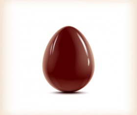 chocolate egg vector material