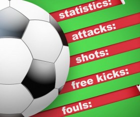 football with option background vector