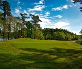 golf course Stock Photo