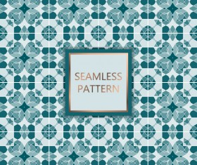 kaleidoscope seamless pattern vector material 03