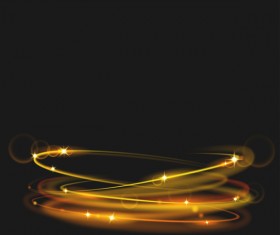 neon rings effects illustration vector 01