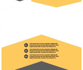 2018 Annual poster template vector 09