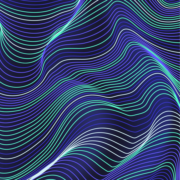 Abstract lines landscape background vector 03