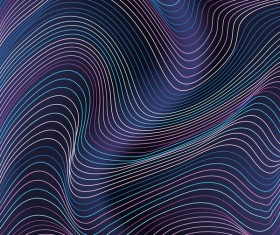Abstract lines landscape background vector 04
