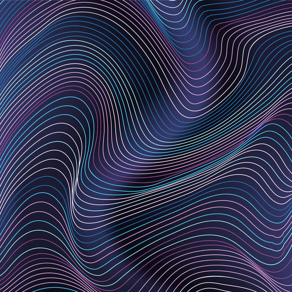 Abstract lines landscape background vector 04