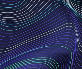 Abstract lines landscape background vector 06