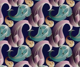 Abstract seamless pattern design vectors