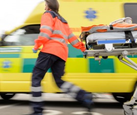 Ambulance and first aid Stock Photo 01