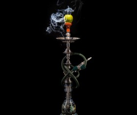 Apple hookah Stock Photo