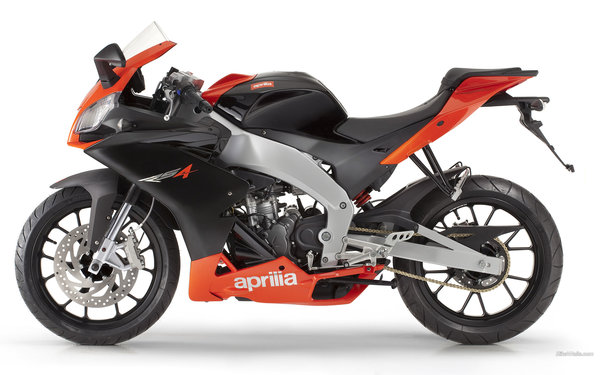 Aprilia motorcycles Stock Photo