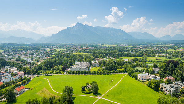 Beautiful city of Austria Stock Photo 02