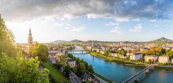 Beautiful city of Austria Stock Photo 07