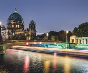 Beautiful city of Berlin Stock Photo 01